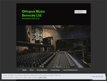 Tablet Screenshot of oktopusmusicservices.wordpress.com