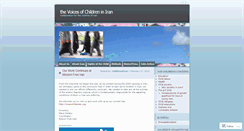 Desktop Screenshot of childrenofiran.wordpress.com