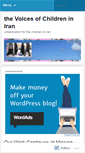 Mobile Screenshot of childrenofiran.wordpress.com