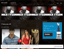 Tablet Screenshot of milktyson.wordpress.com