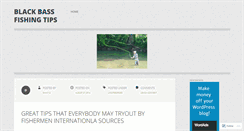 Desktop Screenshot of blackbasss.wordpress.com