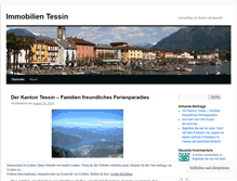 Tablet Screenshot of immobilientessin.wordpress.com