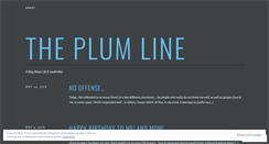 Desktop Screenshot of dplum007.wordpress.com