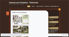 Desktop Screenshot of faimoveis.wordpress.com