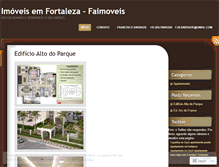 Tablet Screenshot of faimoveis.wordpress.com