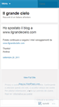 Mobile Screenshot of ilgrandecielo.wordpress.com