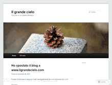 Tablet Screenshot of ilgrandecielo.wordpress.com