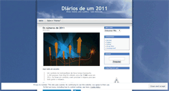 Desktop Screenshot of diariosdeum2011.wordpress.com