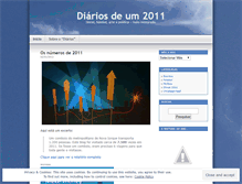 Tablet Screenshot of diariosdeum2011.wordpress.com