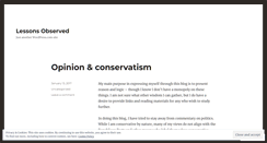Desktop Screenshot of lessonsobserved.wordpress.com