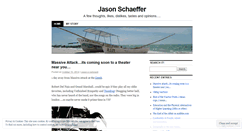 Desktop Screenshot of jasonschaeffer.wordpress.com
