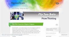 Desktop Screenshot of flipyourbrain.wordpress.com