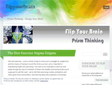 Tablet Screenshot of flipyourbrain.wordpress.com