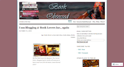 Desktop Screenshot of bookobssessed.wordpress.com