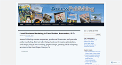 Desktop Screenshot of accesspublishing.wordpress.com