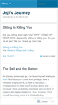 Mobile Screenshot of jojijourney.wordpress.com