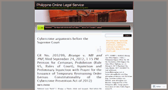 Desktop Screenshot of alinsuglaw.wordpress.com