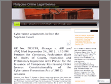 Tablet Screenshot of alinsuglaw.wordpress.com