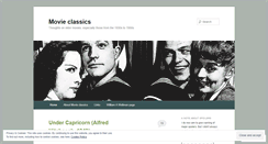 Desktop Screenshot of movieclassics.wordpress.com