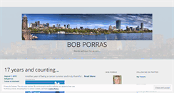 Desktop Screenshot of bobporras.wordpress.com