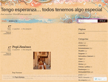 Tablet Screenshot of pepichat.wordpress.com