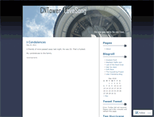 Tablet Screenshot of cntowerlovesong.wordpress.com