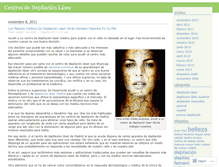 Tablet Screenshot of depilacionlasercentros.wordpress.com