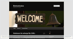 Desktop Screenshot of enricoricoico.wordpress.com
