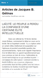 Mobile Screenshot of jbgelinas.wordpress.com
