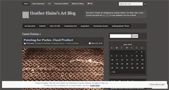 Desktop Screenshot of heatherelaine1.wordpress.com