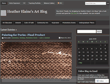 Tablet Screenshot of heatherelaine1.wordpress.com