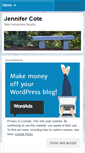 Mobile Screenshot of jenncote.wordpress.com
