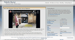 Desktop Screenshot of pabrikbunyi.wordpress.com