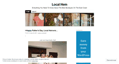 Desktop Screenshot of localhem.wordpress.com