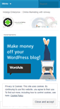 Mobile Screenshot of hemarketing.wordpress.com