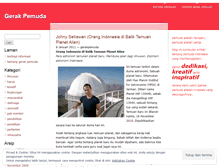 Tablet Screenshot of gerakpemuda.wordpress.com