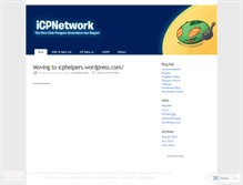 Tablet Screenshot of icpnetwork.wordpress.com