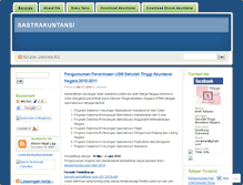 Tablet Screenshot of akuntansiku.wordpress.com