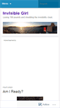 Mobile Screenshot of aninvisiblegirl.wordpress.com