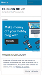 Mobile Screenshot of elblogdejr2.wordpress.com
