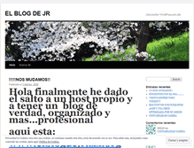 Tablet Screenshot of elblogdejr2.wordpress.com
