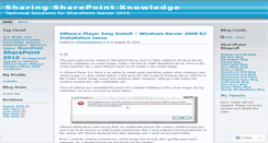 Desktop Screenshot of abcofsharepoint.wordpress.com