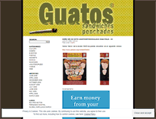Tablet Screenshot of guatos.wordpress.com