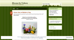 Desktop Screenshot of bloomsbyvickrey.wordpress.com