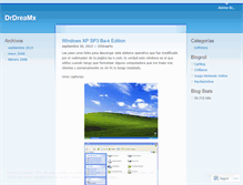 Tablet Screenshot of drdreamx.wordpress.com