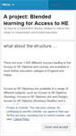 Mobile Screenshot of blended2access.wordpress.com