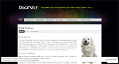 Desktop Screenshot of dogitself.wordpress.com