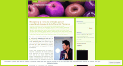 Desktop Screenshot of lasmanzanasdulces.wordpress.com