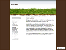 Tablet Screenshot of burtyontour.wordpress.com