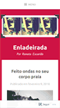 Mobile Screenshot of enladeirada.wordpress.com